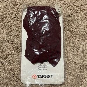 Target PantyHose NWT vintage wine color